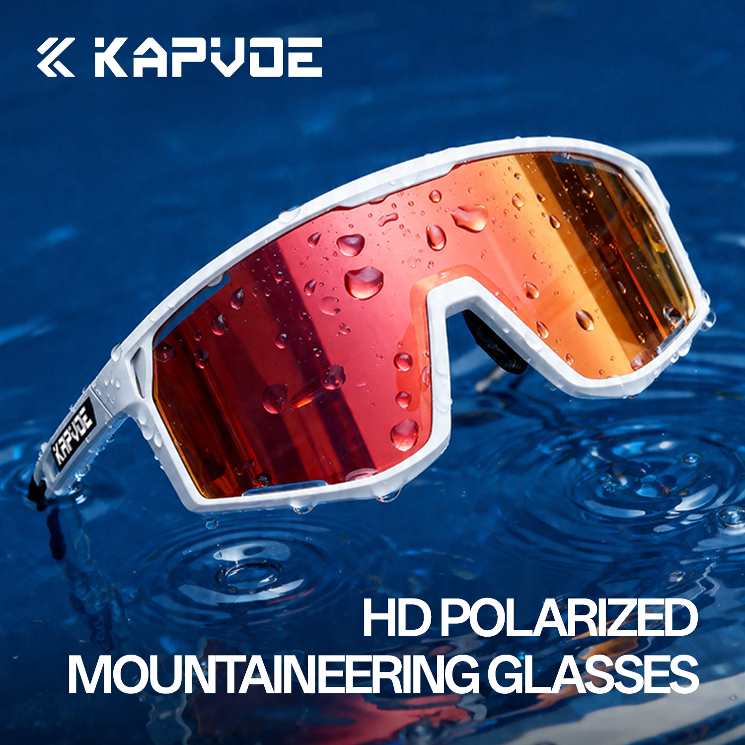 Fishing Sunglasses Polarized - Kapvoe 2026 Polarized Fishing UV400 Sunglasses