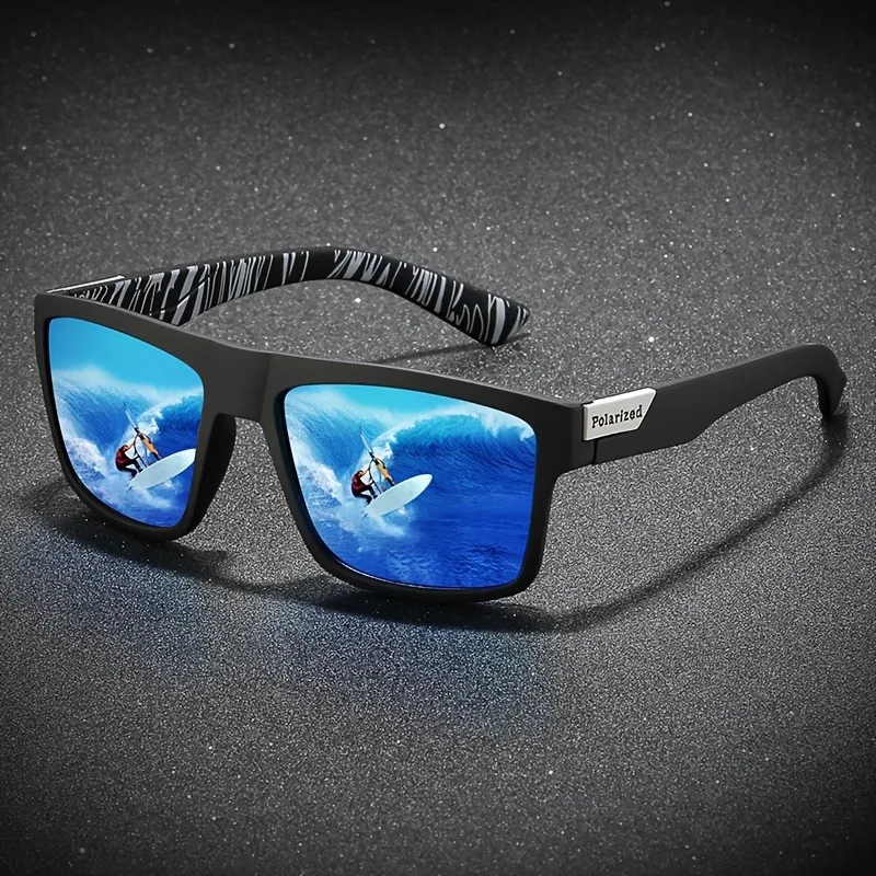 Fishing Sunglasses Polarized - Sports Polarized Sunglasses Men Square UV400