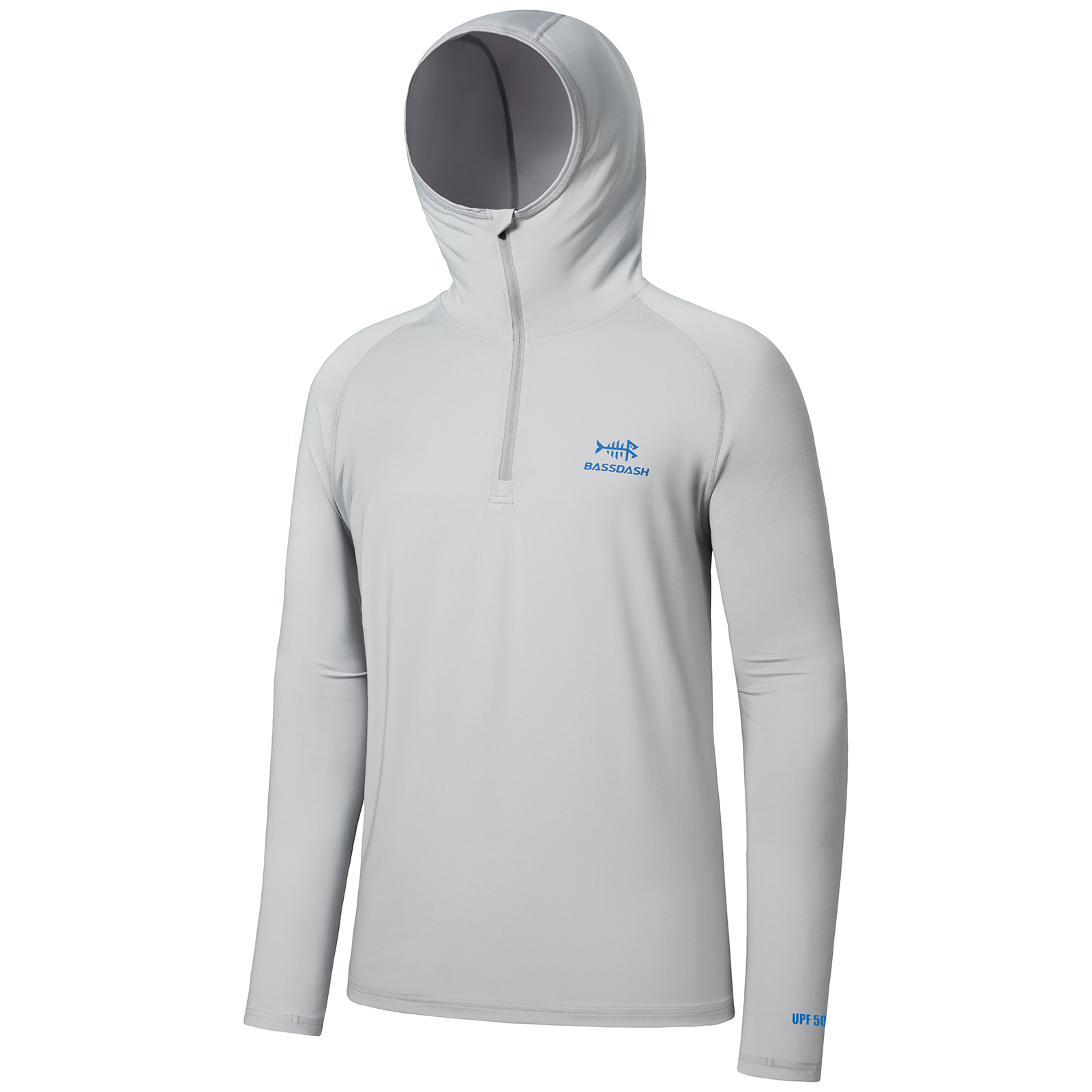 Fishing Shirt Uv Protection - Bassdash Men’s UPF 50+ 1/4 Zip