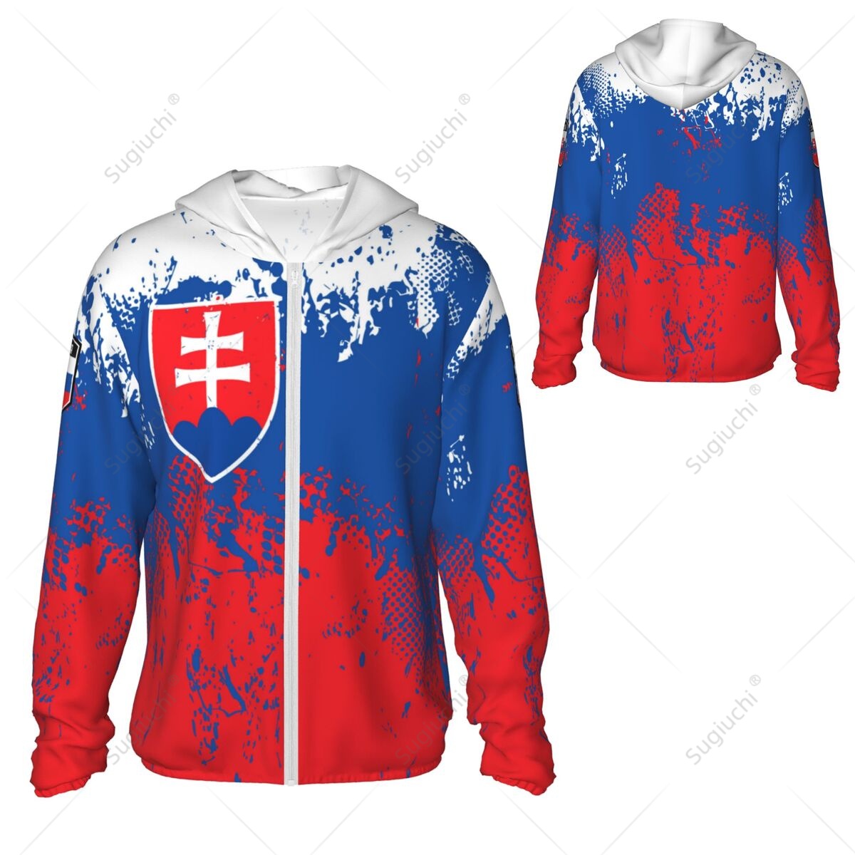 Slovakia Flag Sun Protection H - Fishing Hoodie のレビューと価格