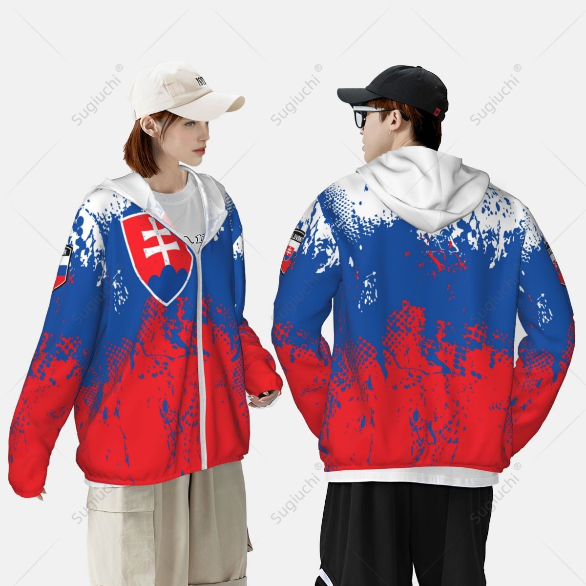 Slovakia Flag Sun Protection H - Fishing Hoodie のレビューと価格