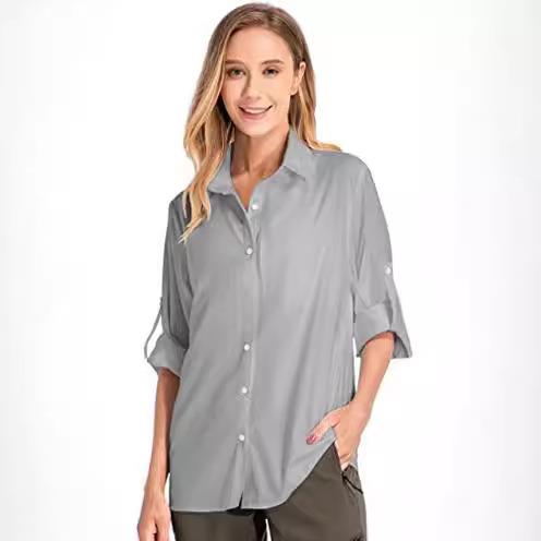 Women's Long Sleeve Sun Protec - Fishing Shirt Uv Protection のレビューと価格
