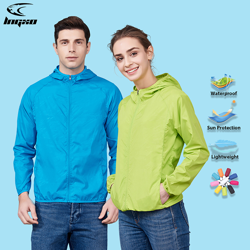 LNGXO Unisex Hiking Jacket Men - Fishing Rain Suit のレビューと価格