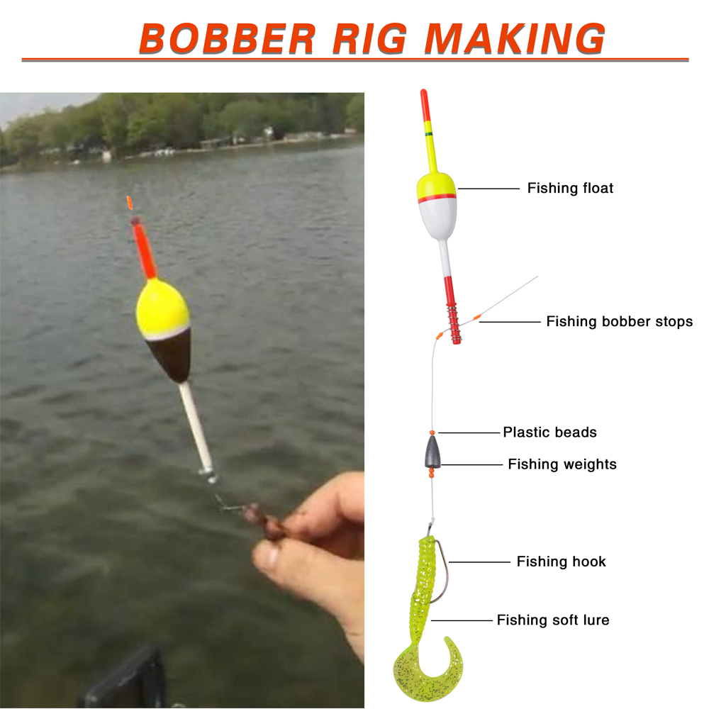 100Pcs Fishing Bobber Float St - Fishing Belt のレビューと価格
