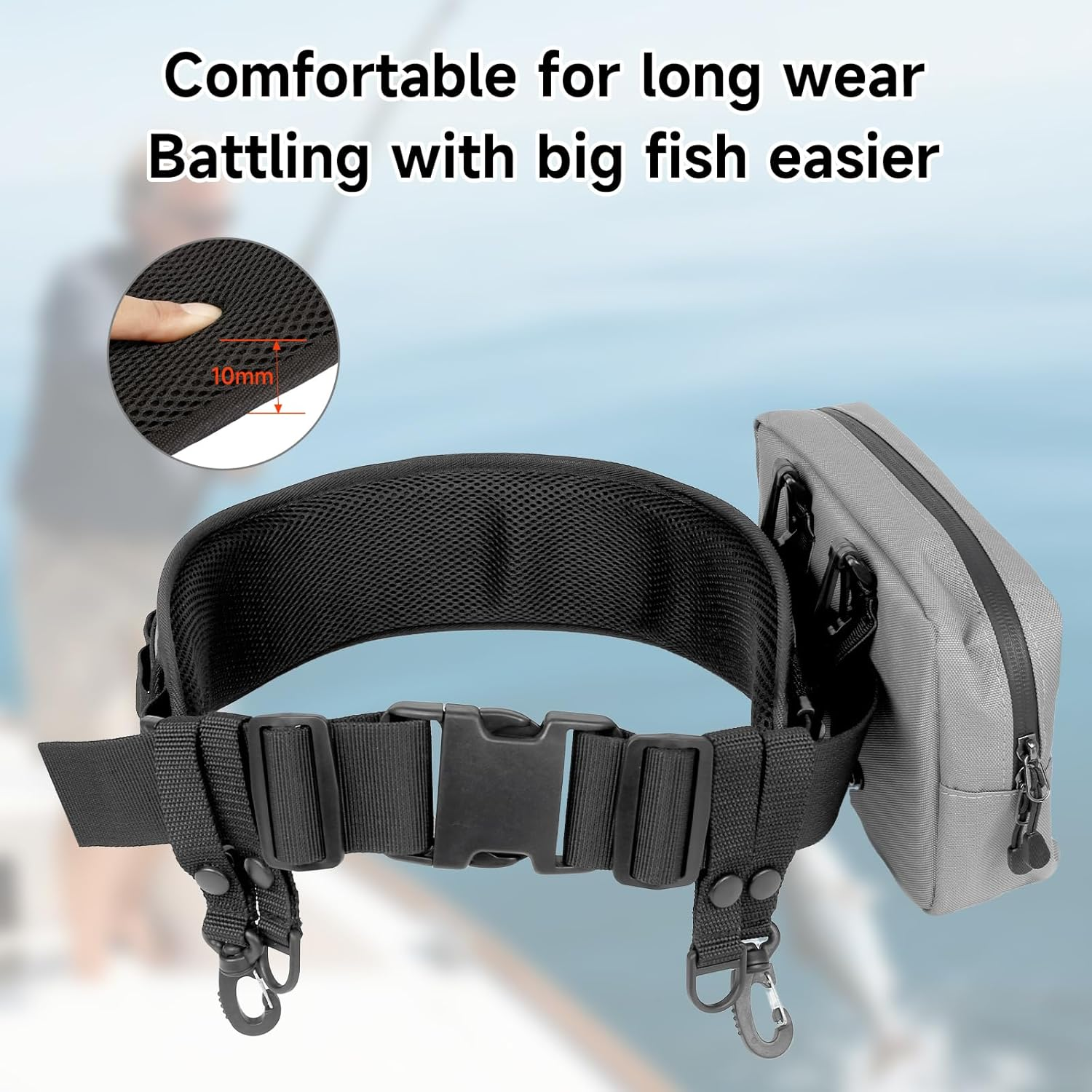 SANLIKE Fishing Belt Rod Holde - Fishing Belt のレビューと価格