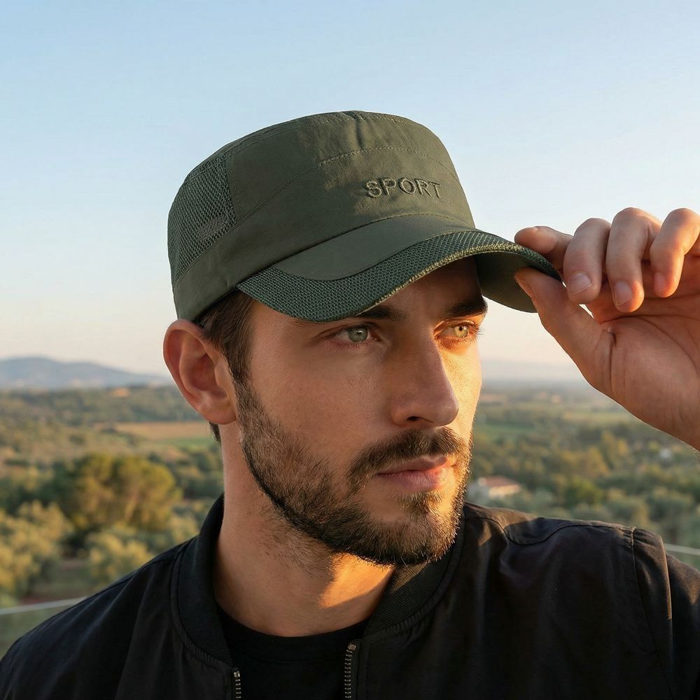 Versatile Adjustable Flat Top  - Fishing Hat のレビューと価格