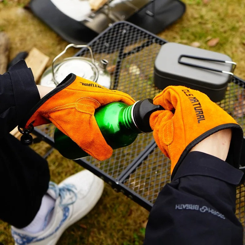 Heat Resistant BBQ Gloves Cowh - Fishing Gloves のレビューと価格