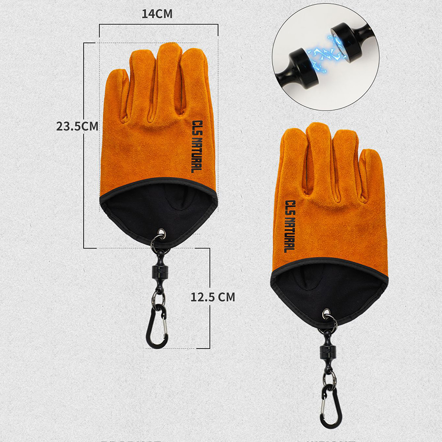 Heat Resistant BBQ Gloves Cowh - Fishing Gloves のレビューと価格