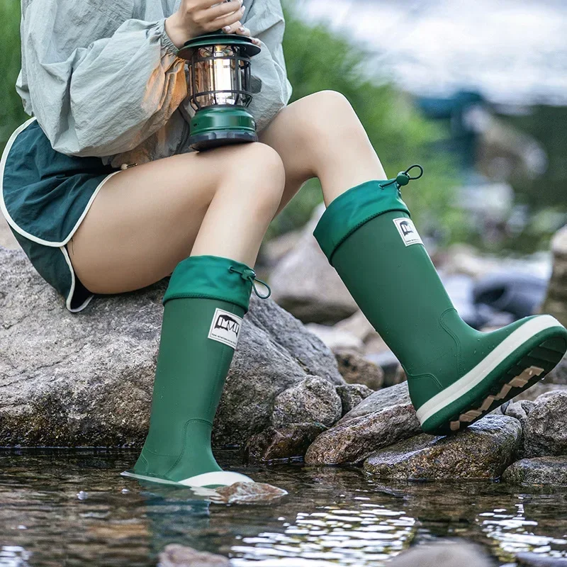 Couples High Top Rain Shoes An - Fishing Boots のレビューと価格