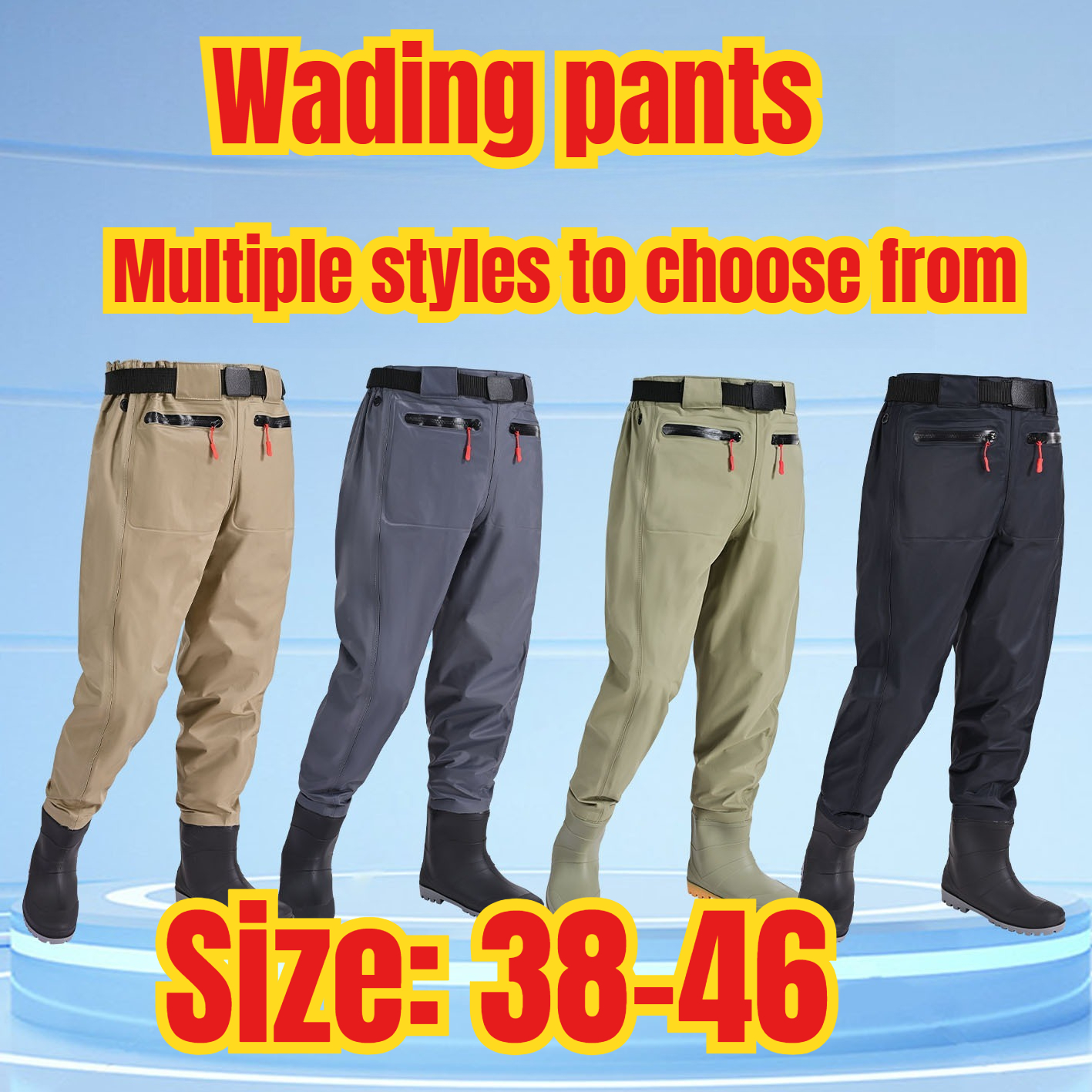 Men's Waterproof Fishing Wadin - Fishing Pants Waterproof のレビューと価格