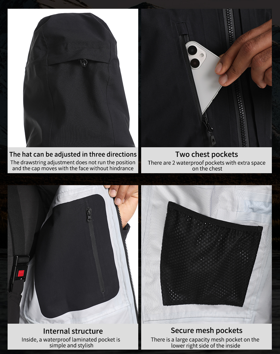 Men's Waterproof Sports Jacket - Fishing Jacket Waterproof のレビューと価格