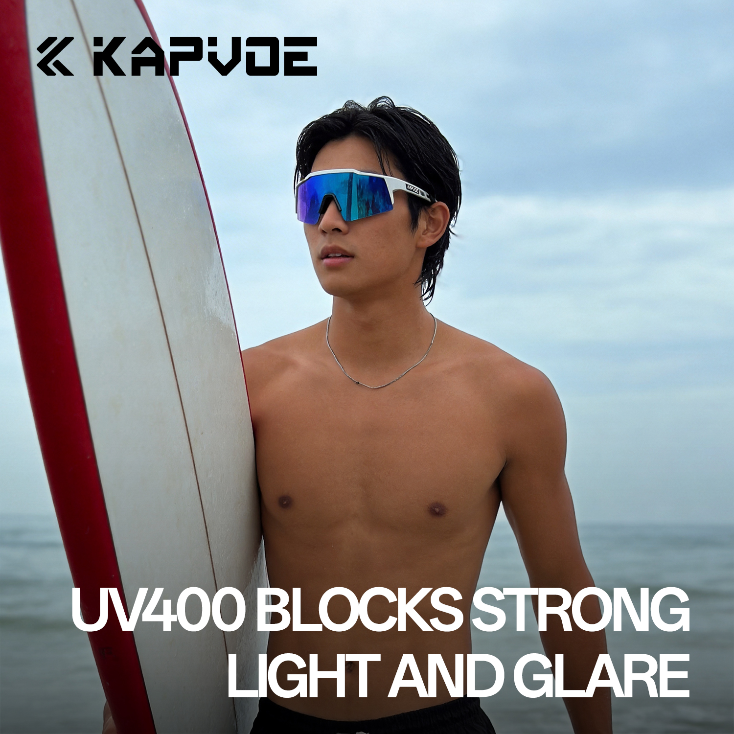 KAPVOE UV400 Anti-glare Surfin - Fishing Sunglasses Polarized のレビューと価格
