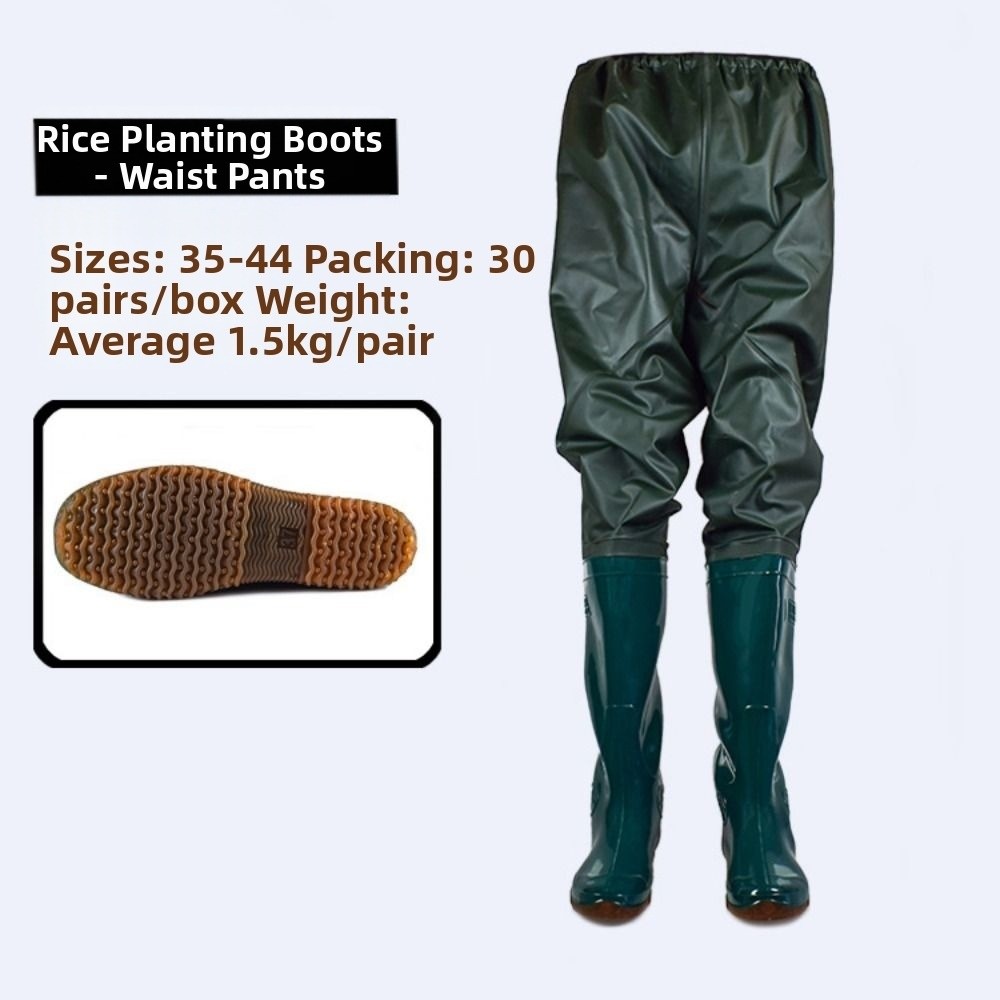 New Plastic PVC Transplant Pan - Fishing Pants Waterproof のレビューと価格