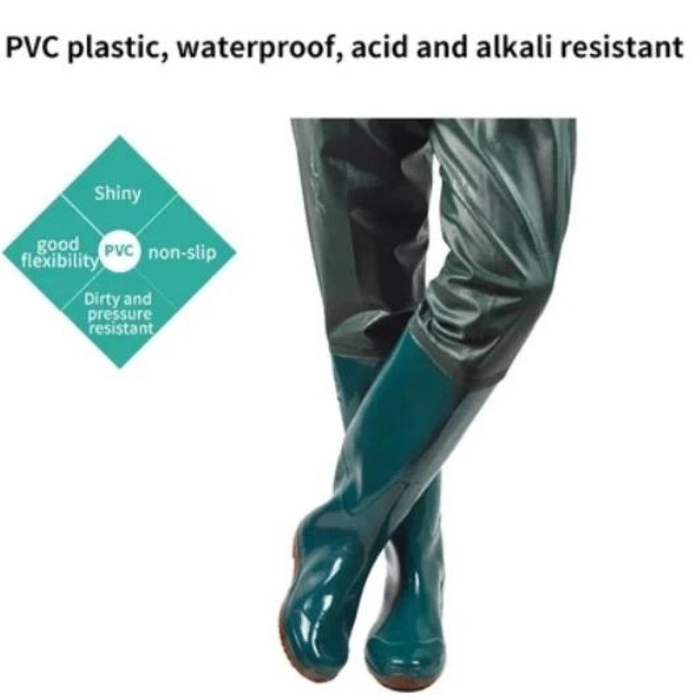 New Plastic PVC Transplant Pan - Fishing Pants Waterproof のレビューと価格