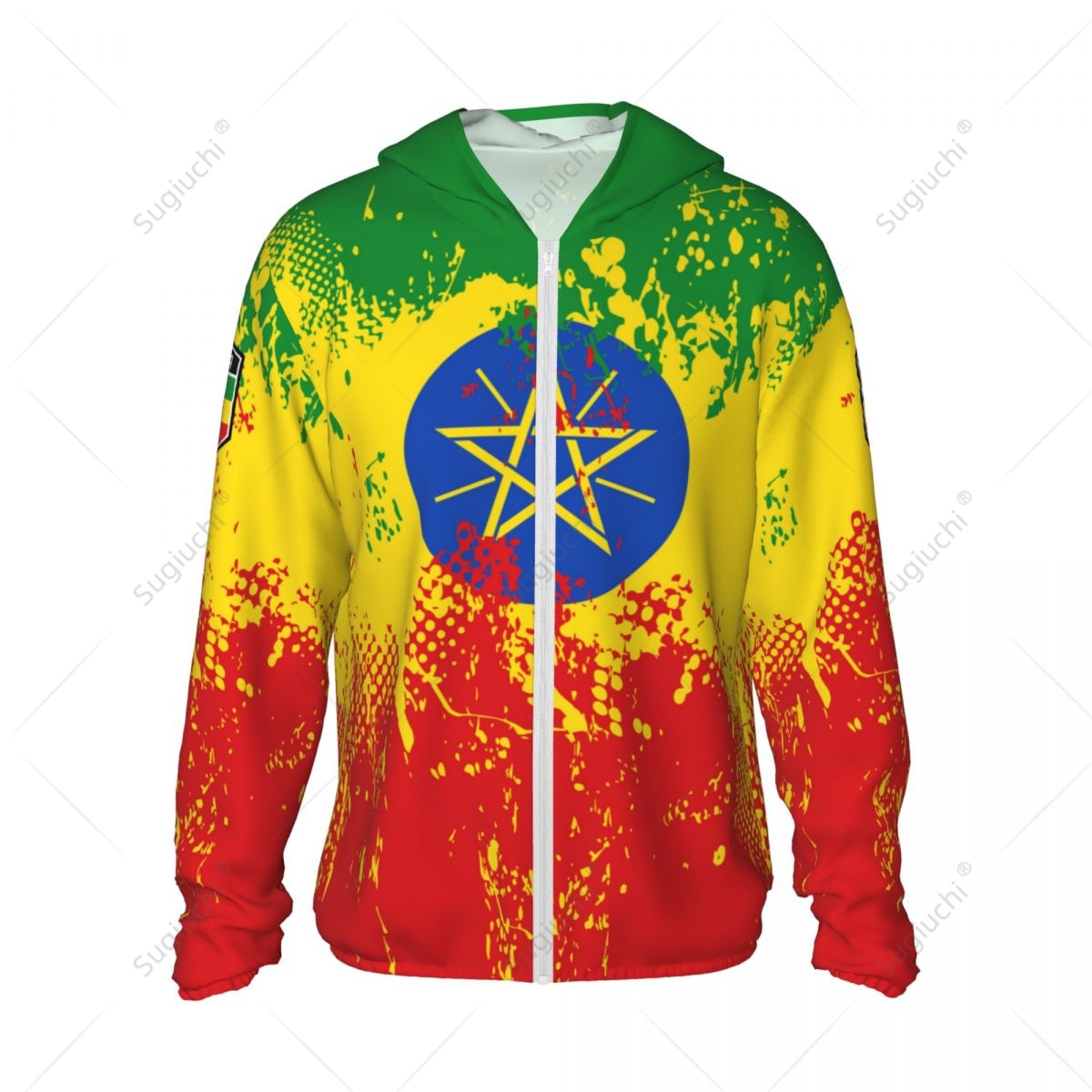 Ethiopia Flag Sun Protection H - Fishing Hoodie のレビューと価格