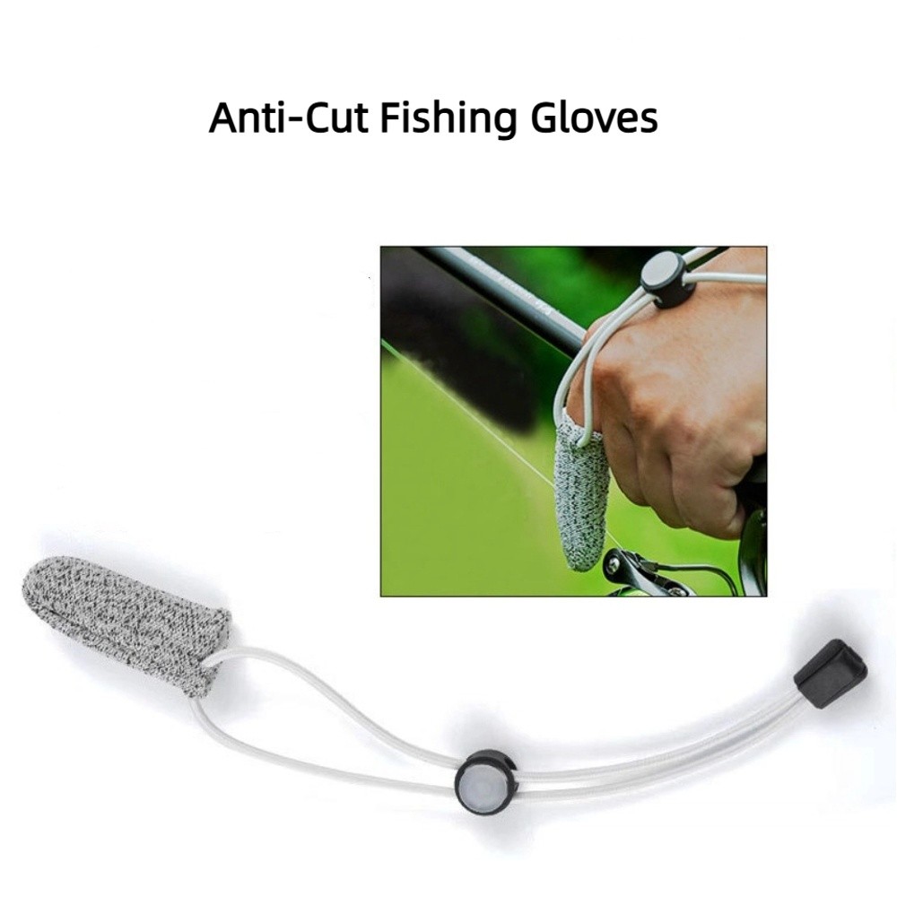 Anti-Slip Fishing Single Finge - Fishing Gloves のレビューと価格