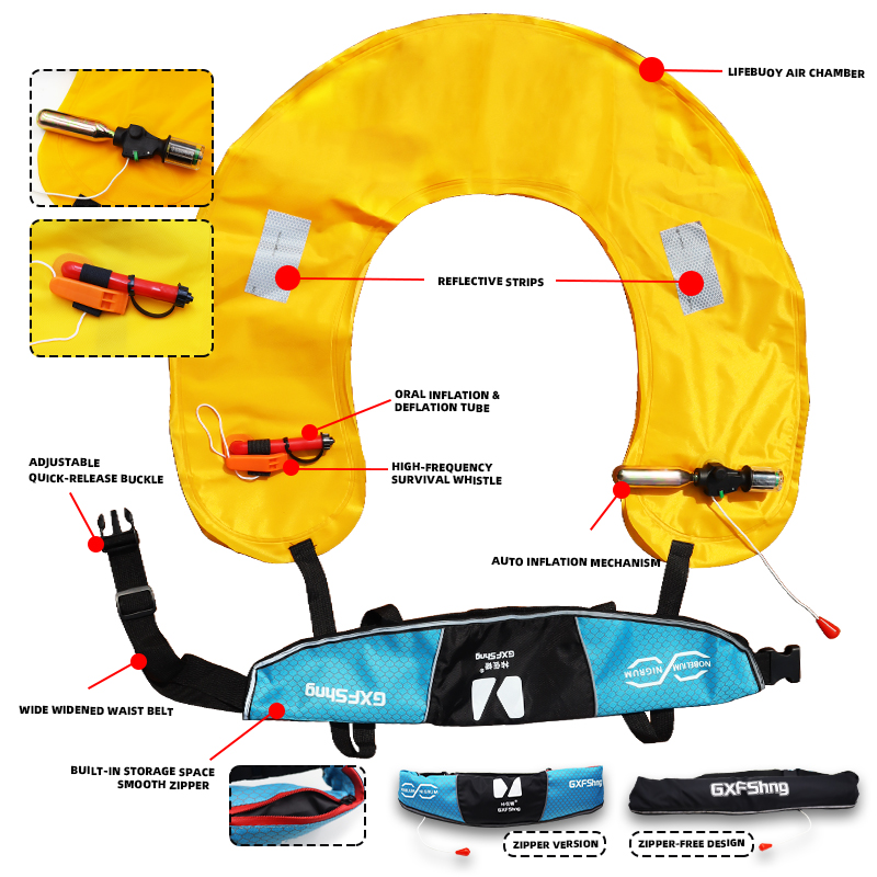 ZYZHE 1pc Fishing Belt Lifesav - Fishing Belt のレビューと価格
