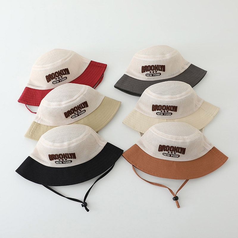 Letter Embroidered Baby Sun Ha - Fishing Hat のレビューと価格