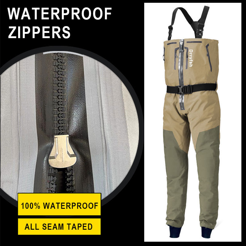 Zippered Waterproof Wader With - Fishing Waders のレビューと価格