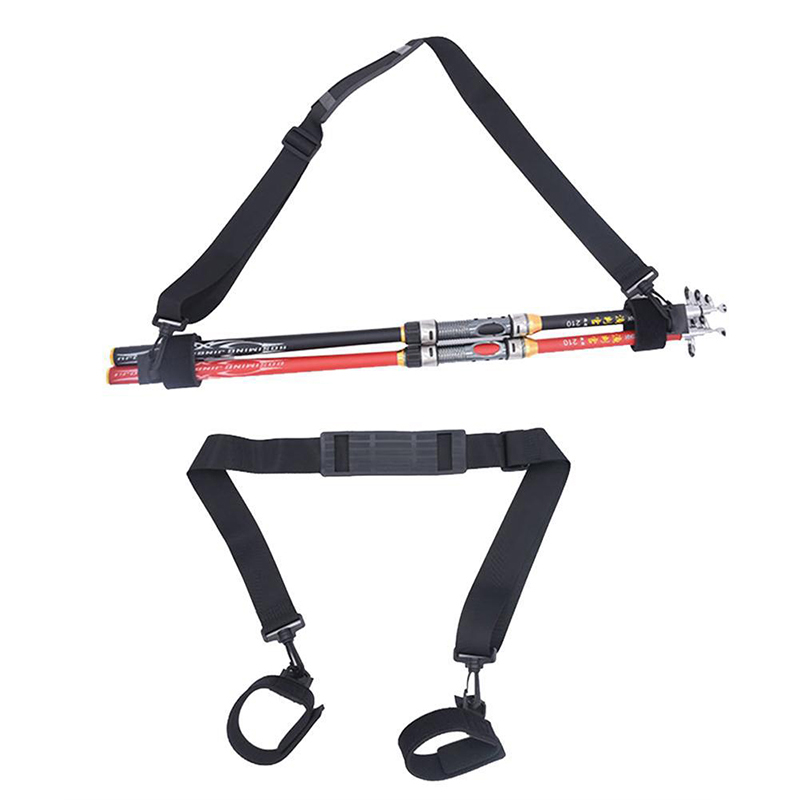 NEW Fishing Rod Carrying Strap - Fishing Belt のレビューと価格