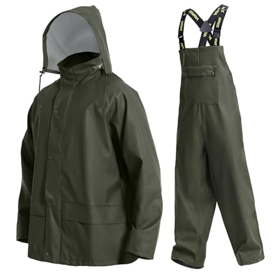 Mens PRO Workwear 3-Piece Wate - Fishing Pants Waterproof のレビューと価格