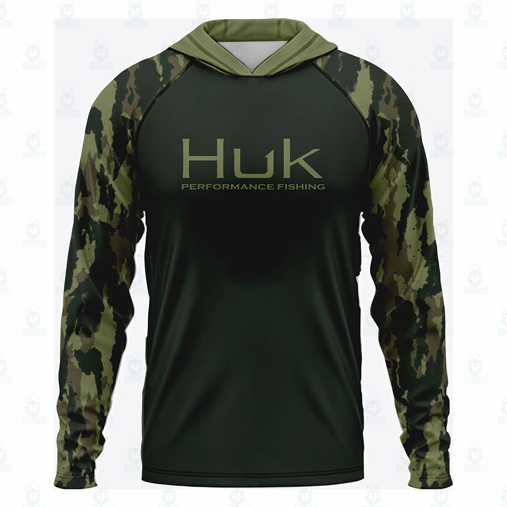 Huk Fishing Shirt UPF 50 Hoode - Fishing Hoodie のレビューと価格