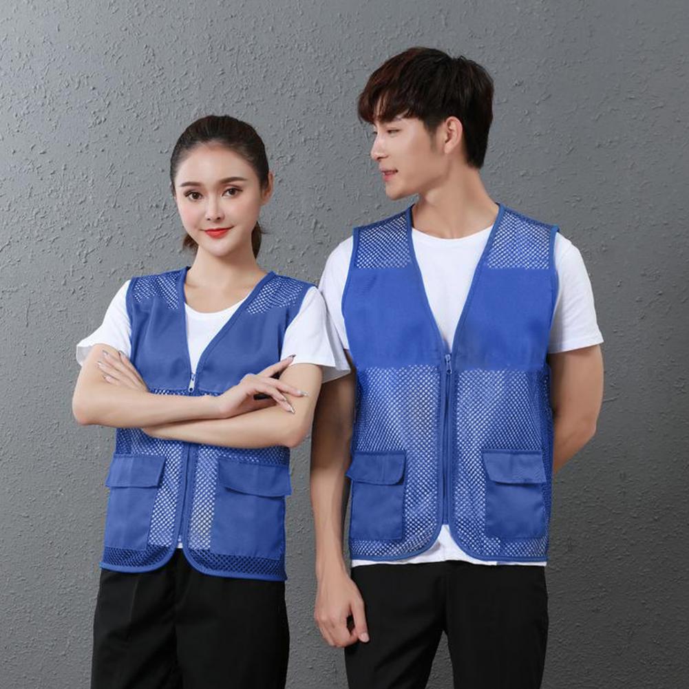 Fishing Vest Hollow Out Zipper - Fishing Vest のレビューと価格