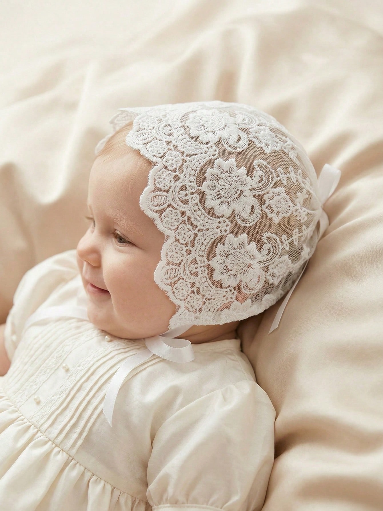 Baby Lace Brim Headband Hat He - Fishing Hat のレビューと価格