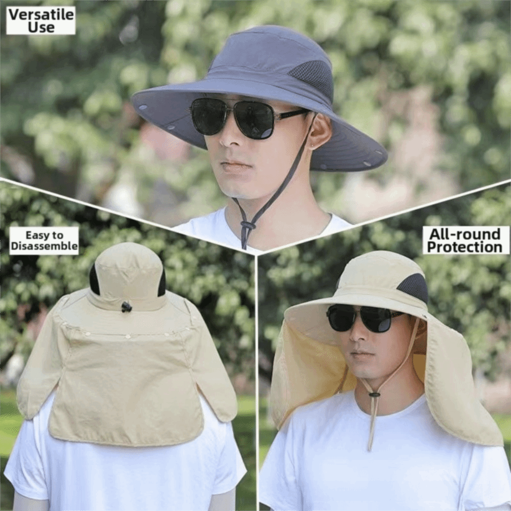 Fashion Cloth Men Sun Hat Big  - Fishing Hat のレビューと価格