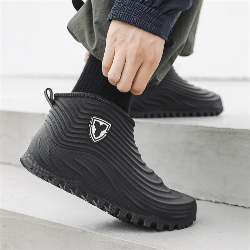 Men's Rain Shoes Fashion Water - Fishing Boots のレビューと価格
