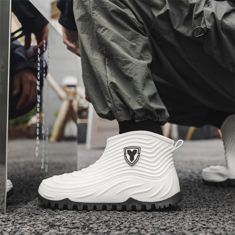 Men's Rain Shoes Fashion Water - Fishing Boots のレビューと価格