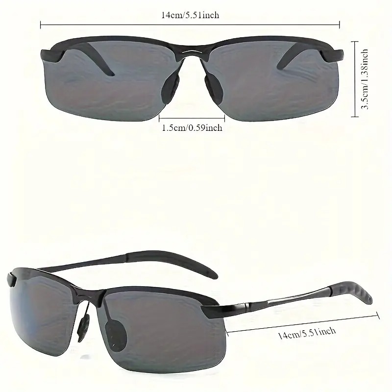 Black Polarized Photochromic S - Fishing Sunglasses Polarized のレビューと価格
