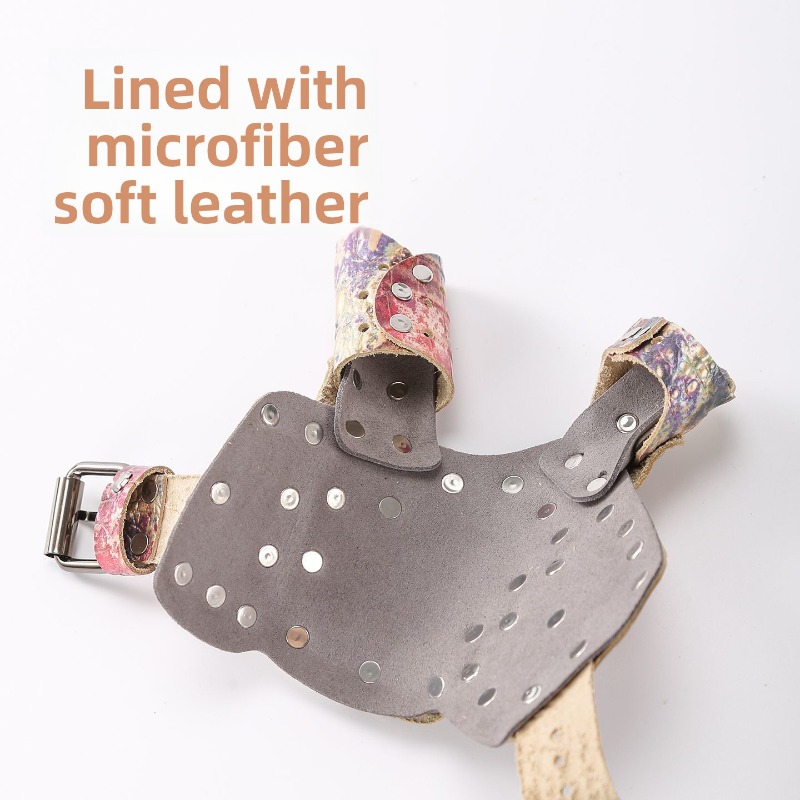 Half Finger Cowhide Gloves Cro - Fishing Gloves のレビューと価格