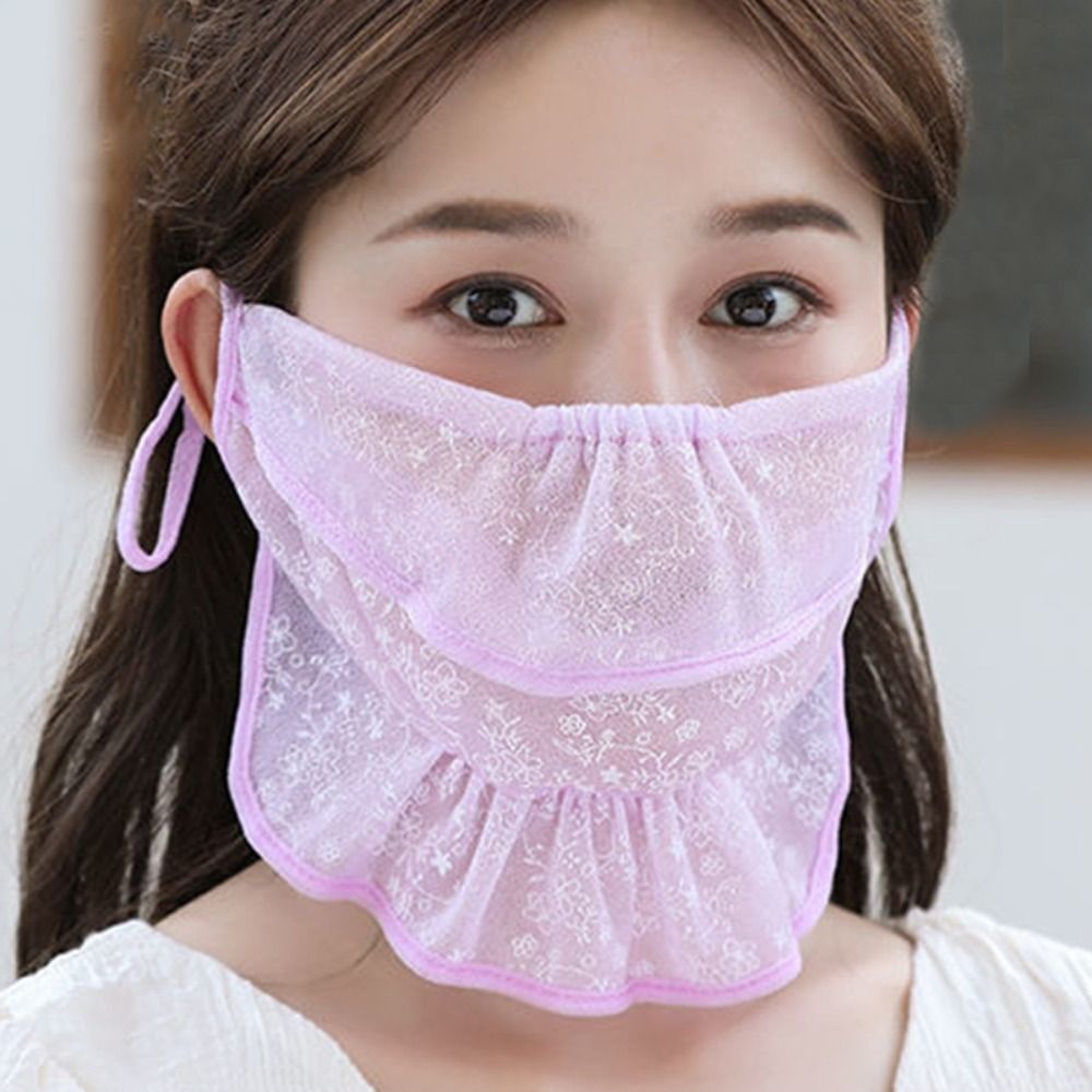 Wrap Cover Scarf Solid Color F - Fishing Mask Sun Protection のレビューと価格