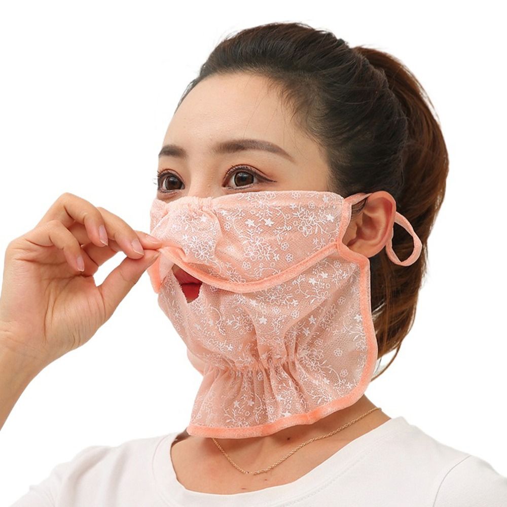 Wrap Cover Scarf Solid Color F - Fishing Mask Sun Protection のレビューと価格