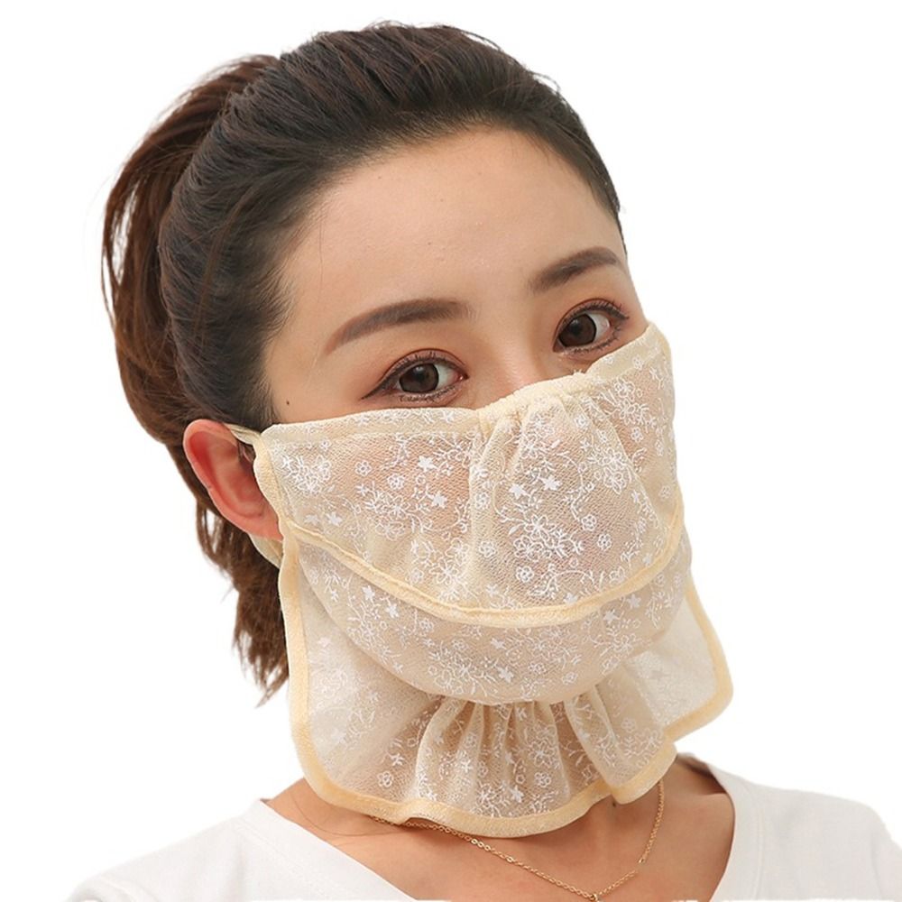 Wrap Cover Scarf Solid Color F - Fishing Mask Sun Protection のレビューと価格