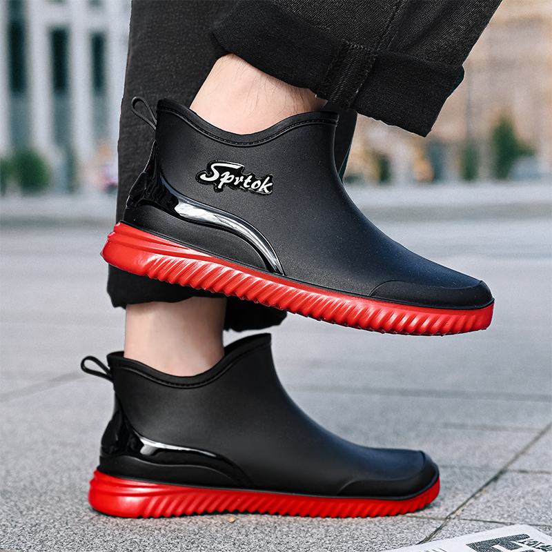 Ankle Rain Boots Integrated Fo - Fishing Boots のレビューと価格