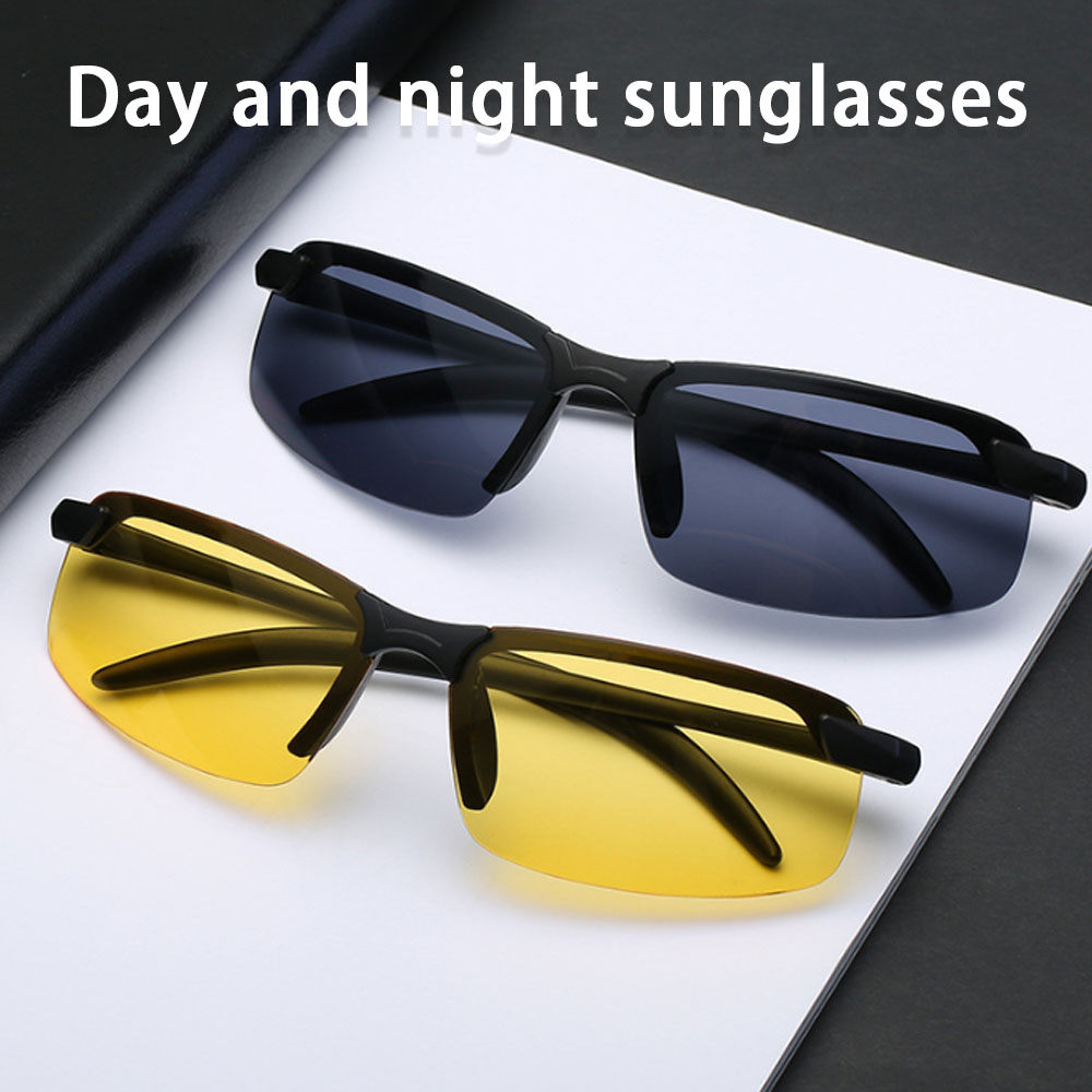 Rimless trendy Sunglasses man  - Fishing Sunglasses Polarized のレビューと価格