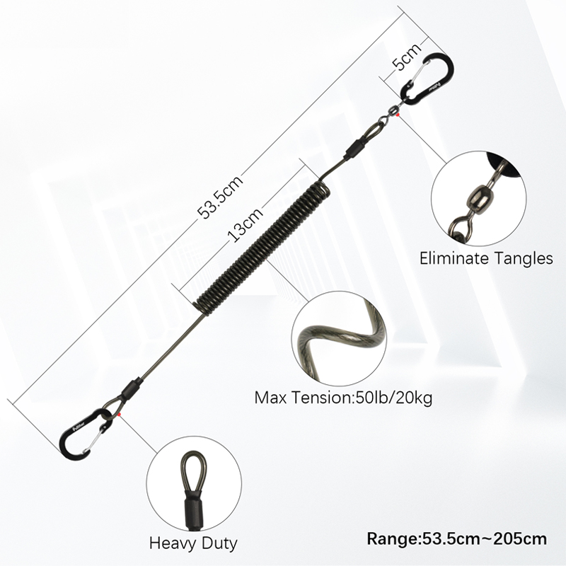 fishing tools Coiled Lanyards  - Fishing Belt のレビューと価格