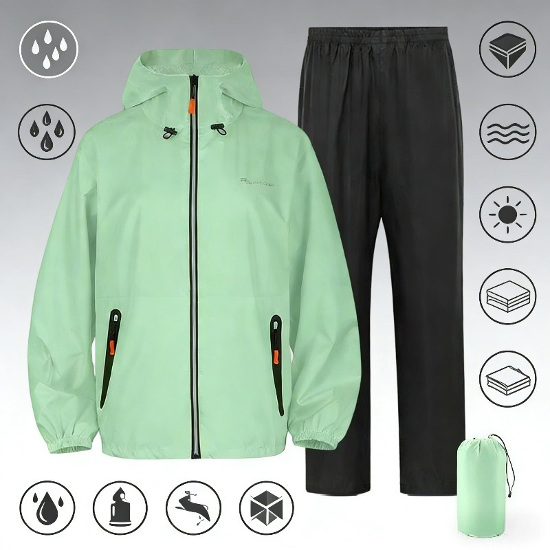 Waterproof Rain Suit Set Full  - Fishing Rain Suit のレビューと価格