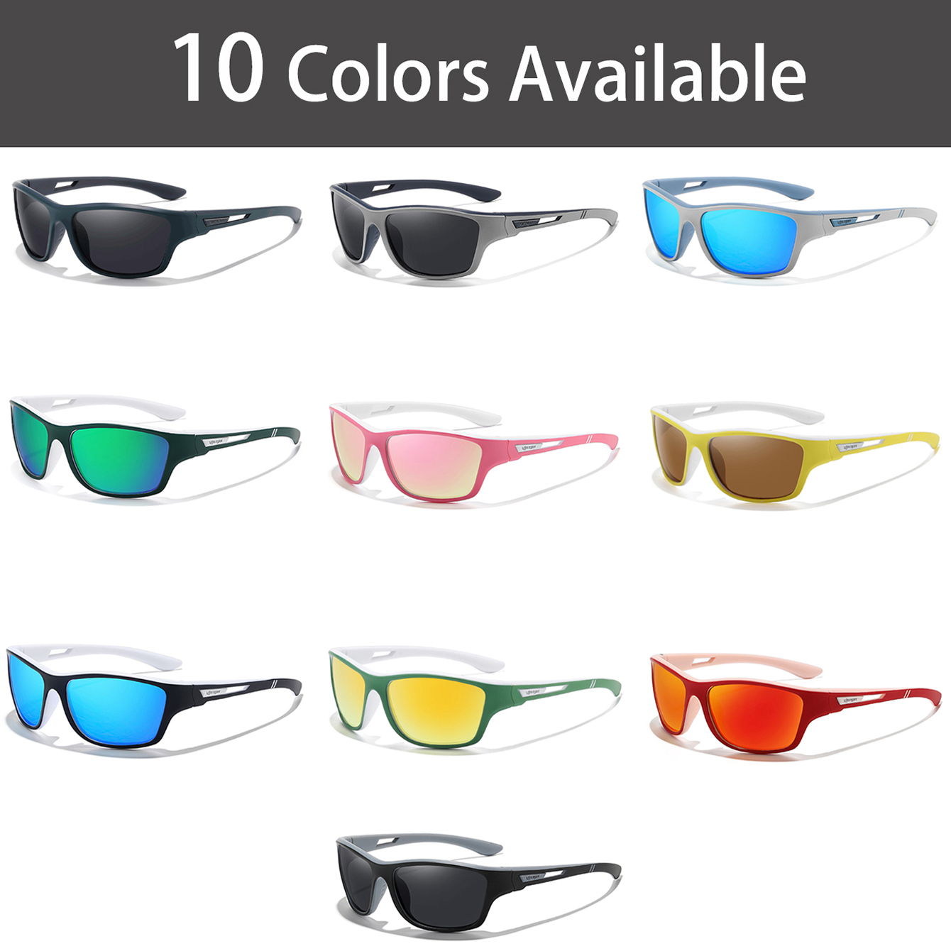 LOISRUBY Polaring Lenses Cycli - Fishing Sunglasses Polarized のレビューと価格