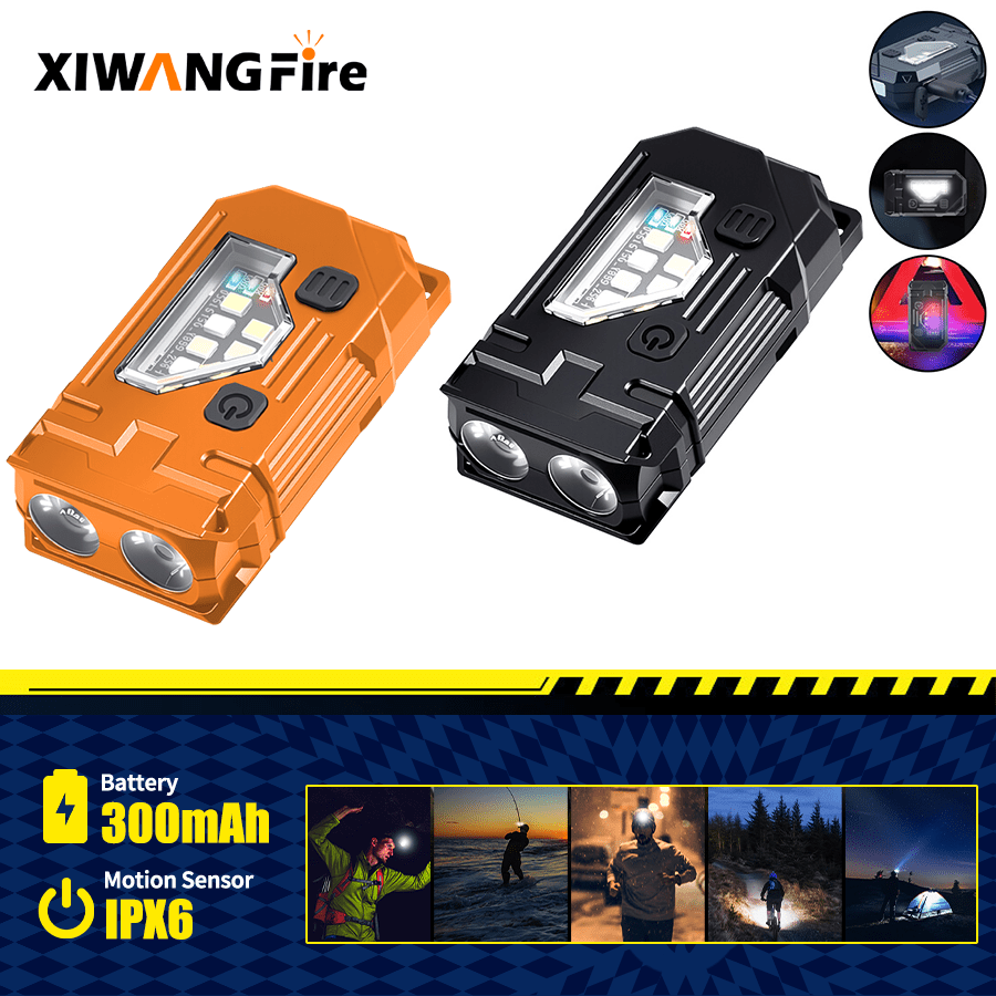Mini Keychain EDC Flashlight - - Fishing Hat のレビューと価格