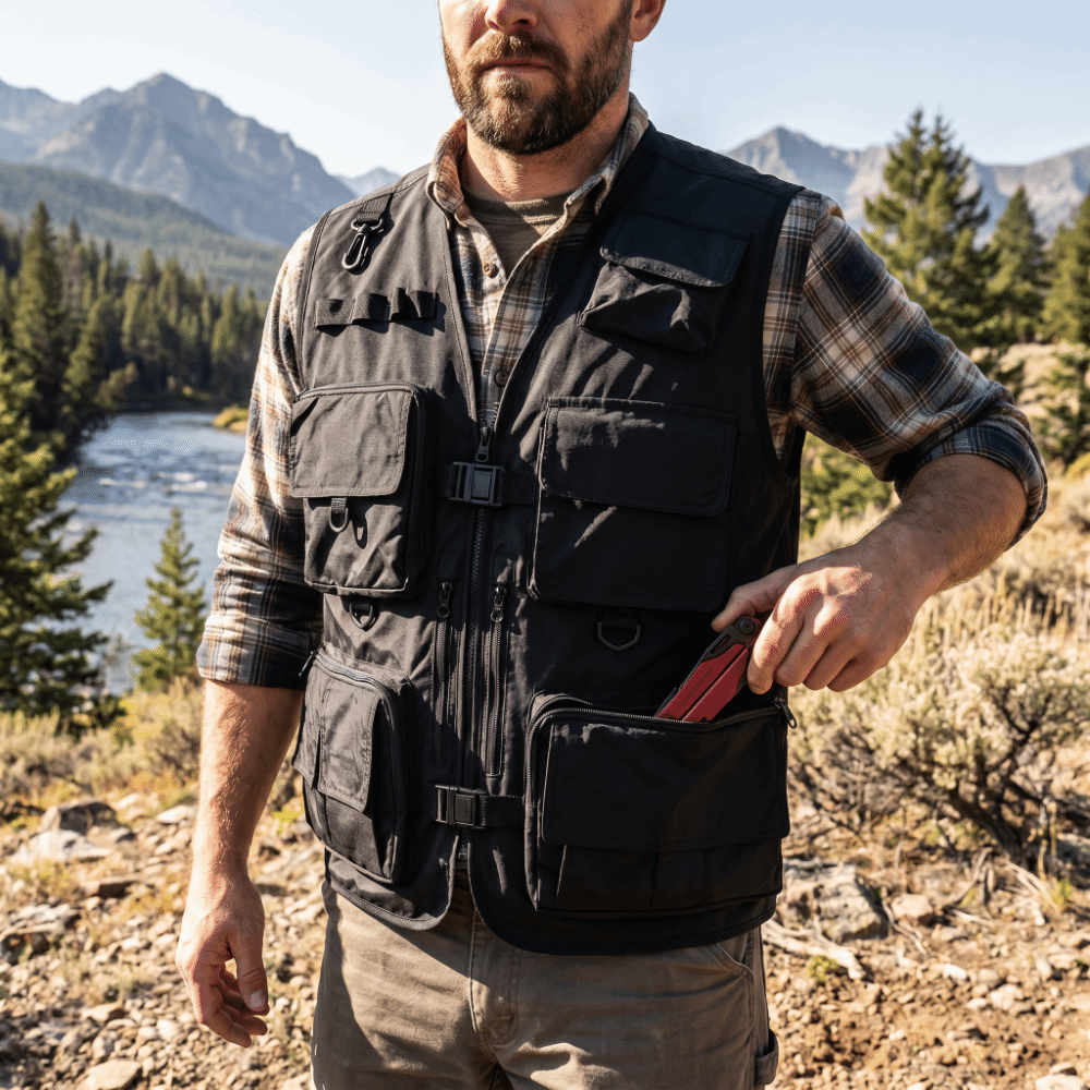 Casual Waterproof Fishing Vest - Fishing Vest のレビューと価格