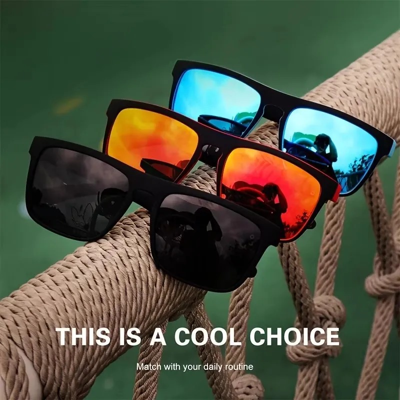 Fashion Vintage Square Polariz - Fishing Sunglasses Polarized のレビューと価格