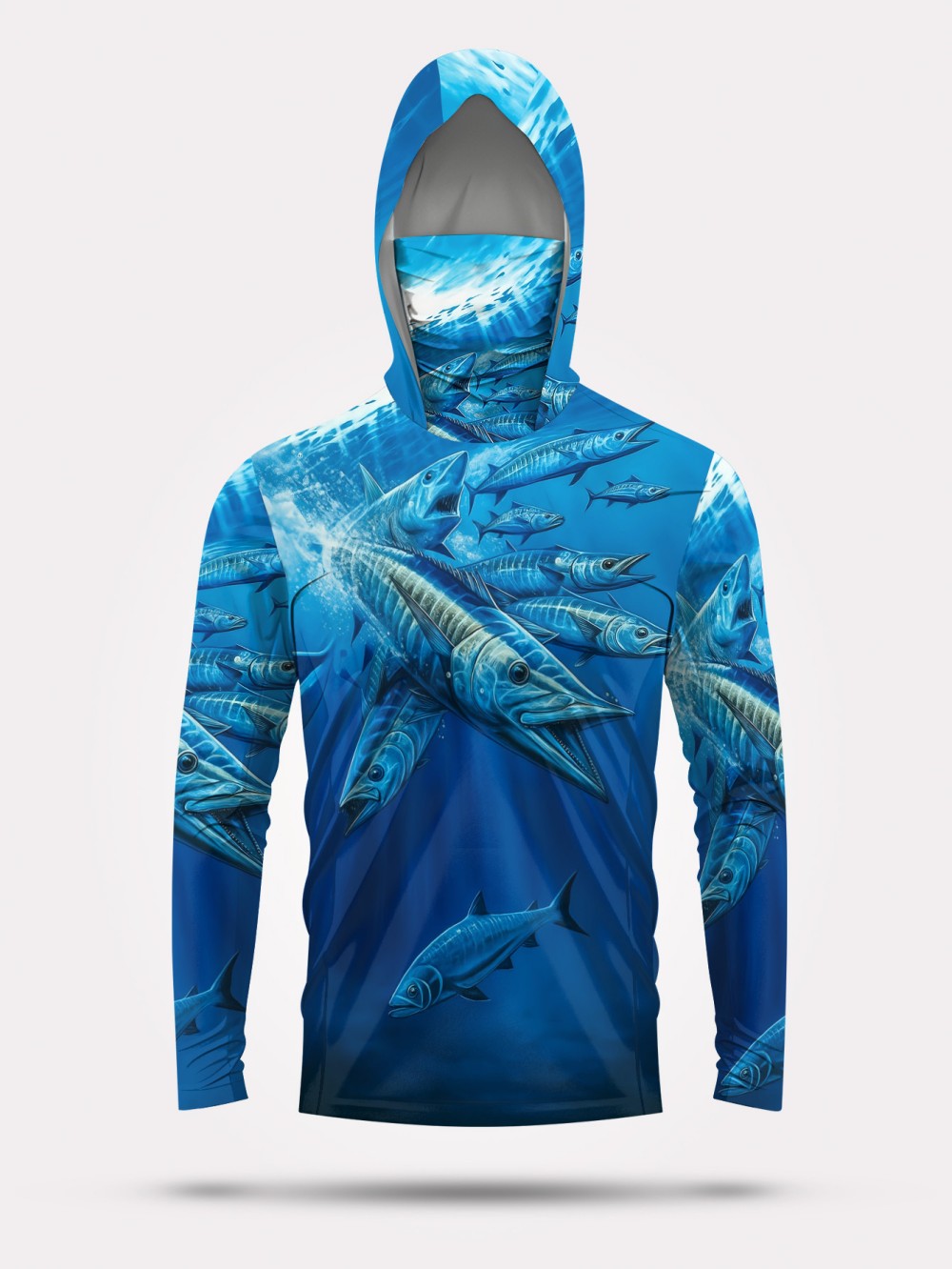 Men's summer fashion fish scho - Fishing Hoodie のレビューと価格