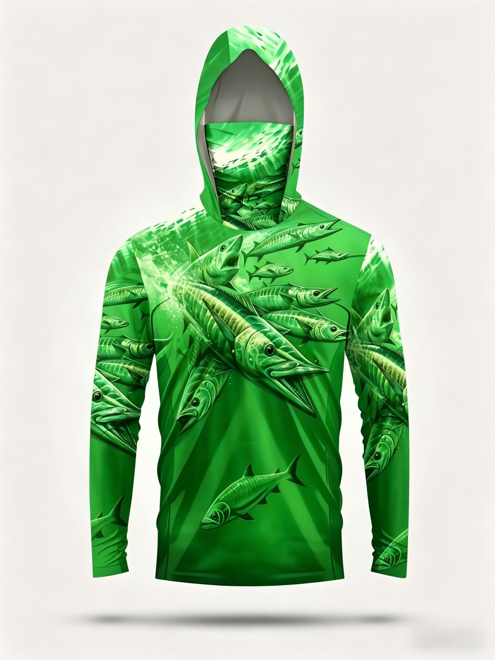 Men's summer fashion fish scho - Fishing Hoodie のレビューと価格