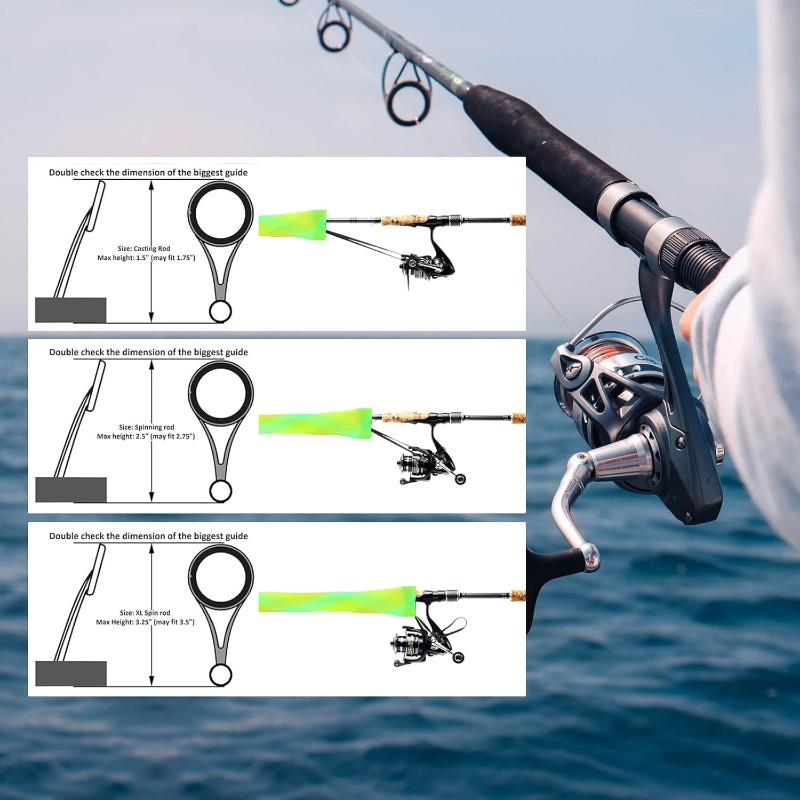 Reusable Fishing Rod Protector - Fishing Socks のレビューと価格