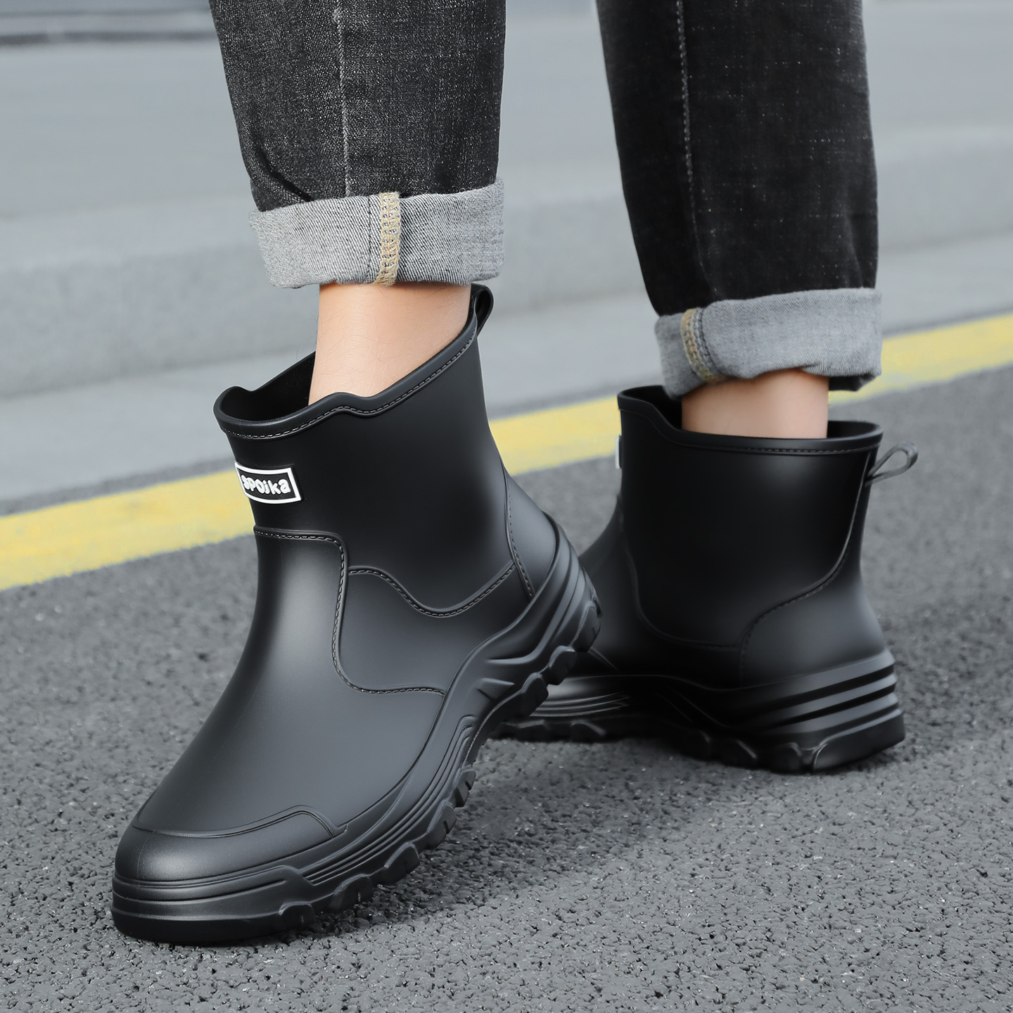Fashionable new style men's mi - Fishing Boots のレビューと価格