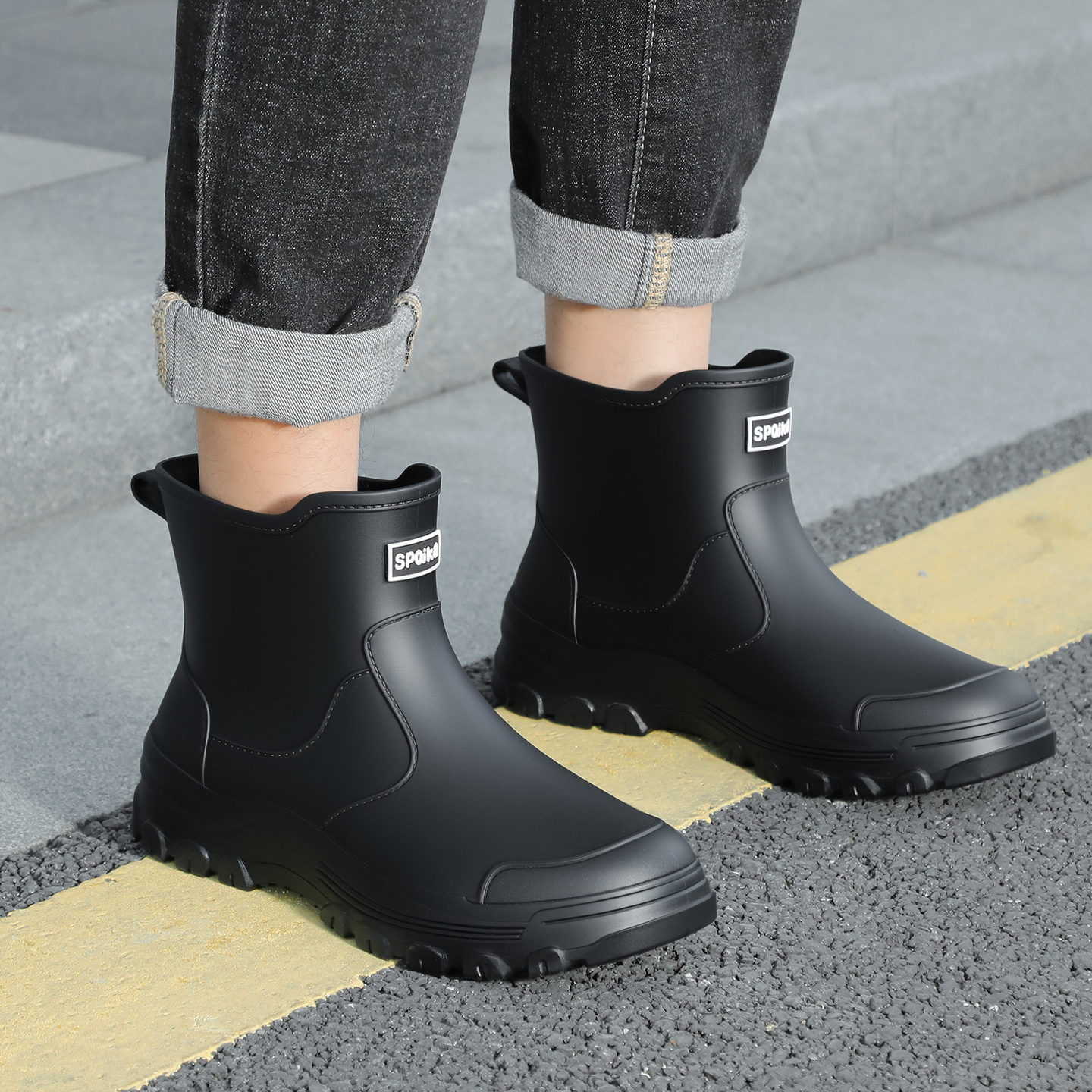 Fashionable new style men's mi - Fishing Boots のレビューと価格