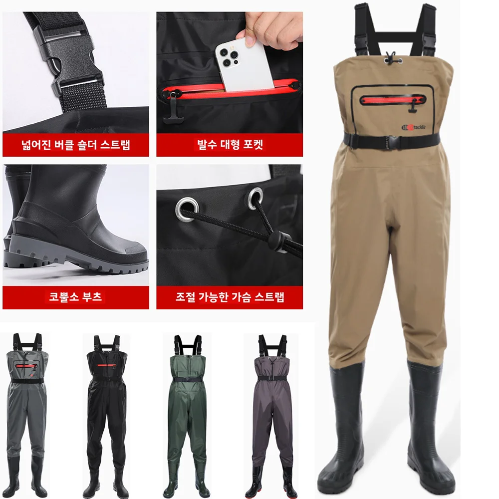 Waterproof Chest Waders with F - Fishing Pants Waterproof のレビューと価格
